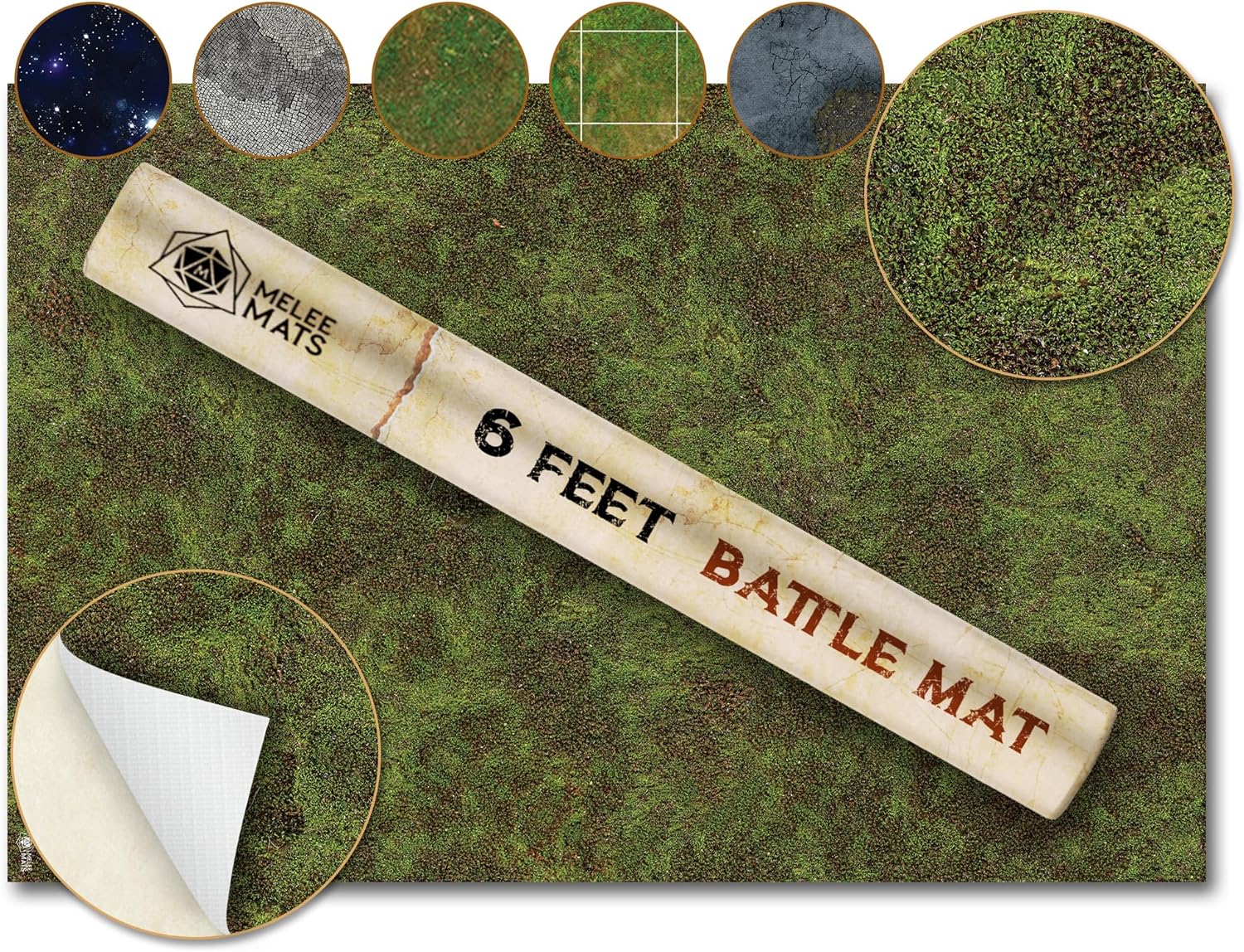Wargaming Battle Mat for Warhammer 40K and DnD Adventures