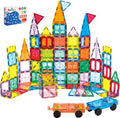 Magnetic Building Tiles 134PCS Large Magnet Building Set - Creative