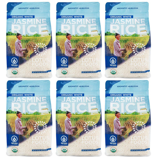 Organic White Jasmine Rice - Gluten Free and Vegan Delight