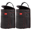 Lusso Gear Spill-Proof Car Trash Can for Clean and Tidy Rides