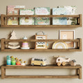 Upgraded Thick Floating Shelves 24 in - Stable Walnut Shelf