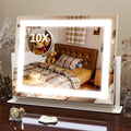 FENNIO Vanity Mirror with Lights 12 in x 16 in - Adjustable Lighting
