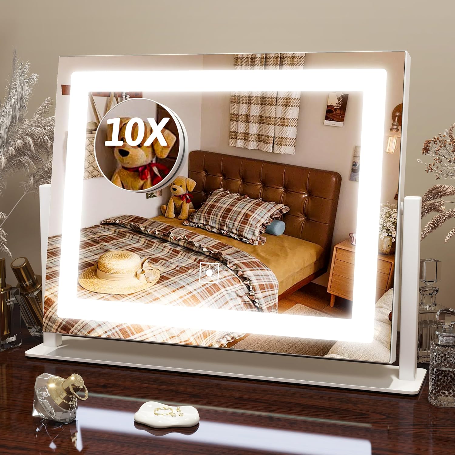 FENNIO Vanity Mirror with Lights for Perfect Makeup Routine
