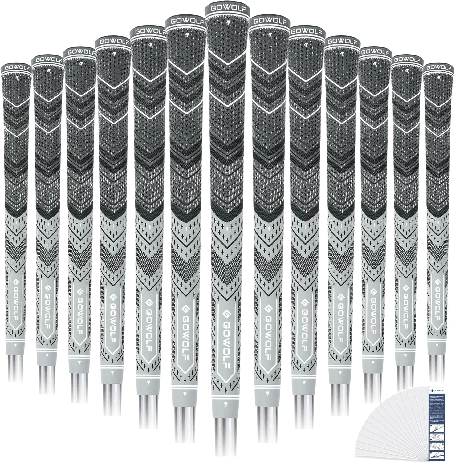 Gowolf Multi-compound Golf Grips Kit