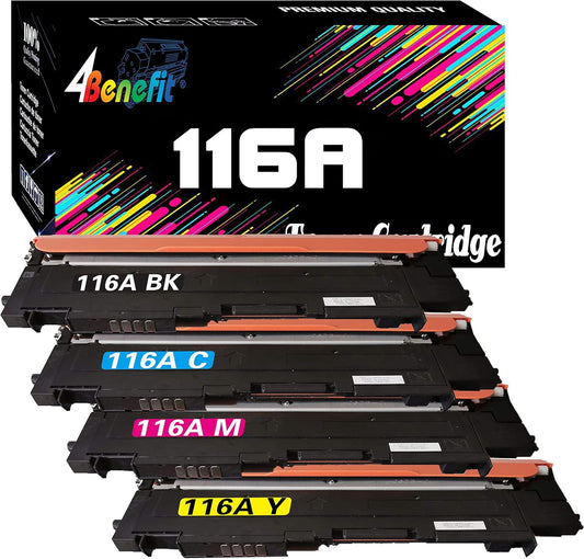 Enhance Print Quality with HP 116A Compatible Toner Set!