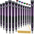 CC10 Golf Grips 13 Pack - High Shock Absorption, Non-Slip Grip