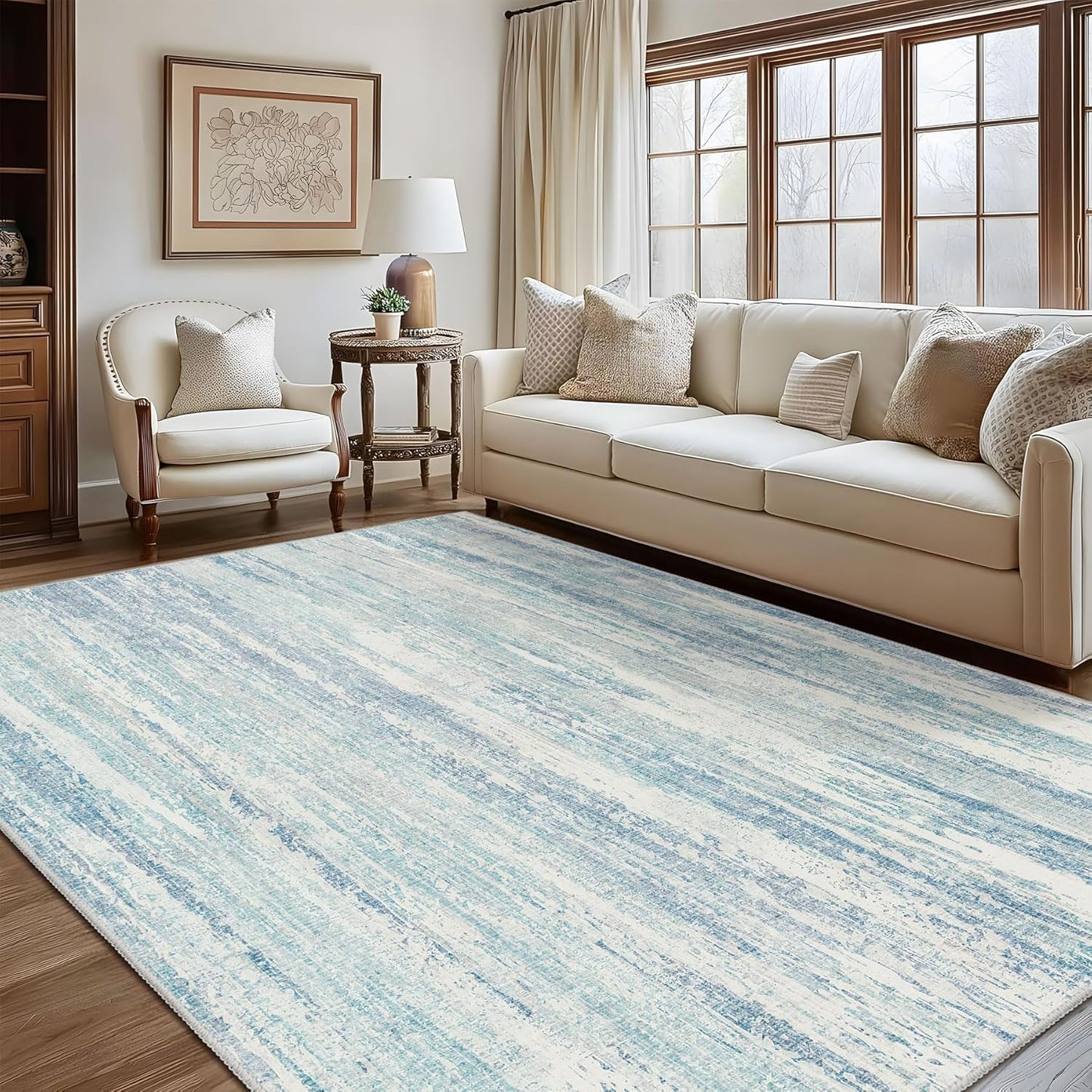 MUJOO 8x10 Area Rugs for Living Room and Bedroom Decor