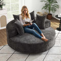 Modern Oversized Swivel Chair for Ultimate Comfort