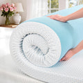 SyMax King Mattress Topper 3 in - High Density Memory Foam Comfort