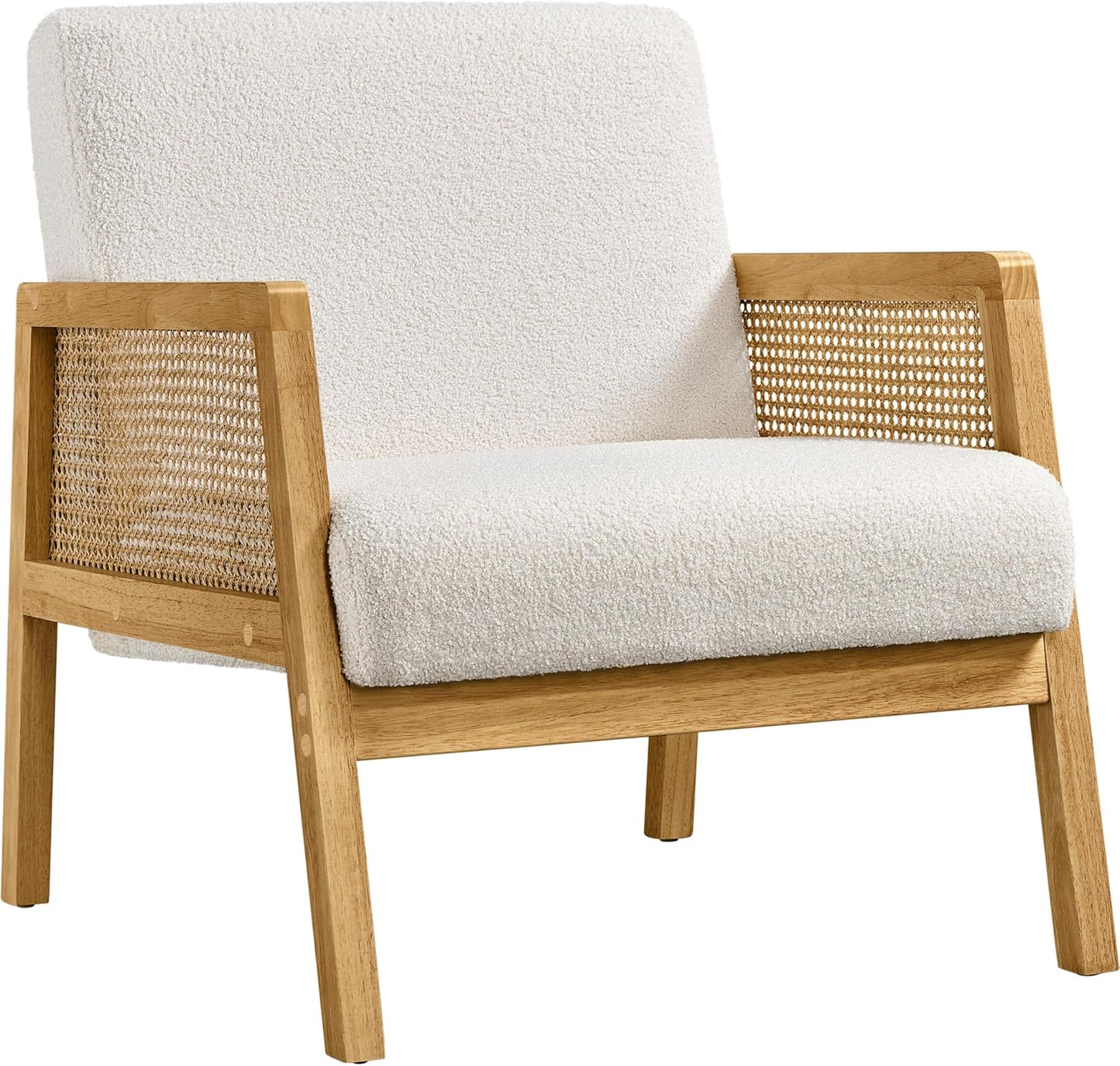 Vintage Rattan Accent Chair for Stylish Living