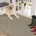 Dirt Trapper Door Mat 36 in x 60 in - Low Profile Absorbent Entry Rug
