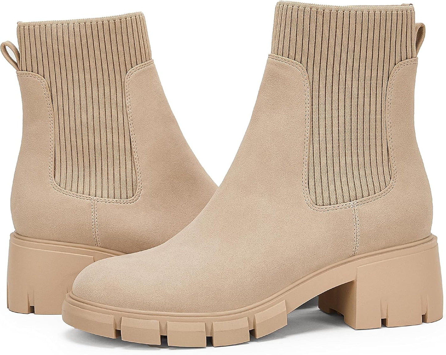 Ruanyu Womens Platform Ankle Boots for Stylish Comfort