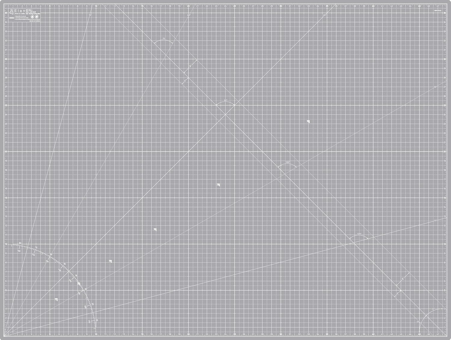 Elan A0 Cutting Mat 36x48 Inch - Self Healing Craft Board