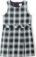Lands' End Girls Uniform Plaid Jumper - Durable, Comfortable Fit