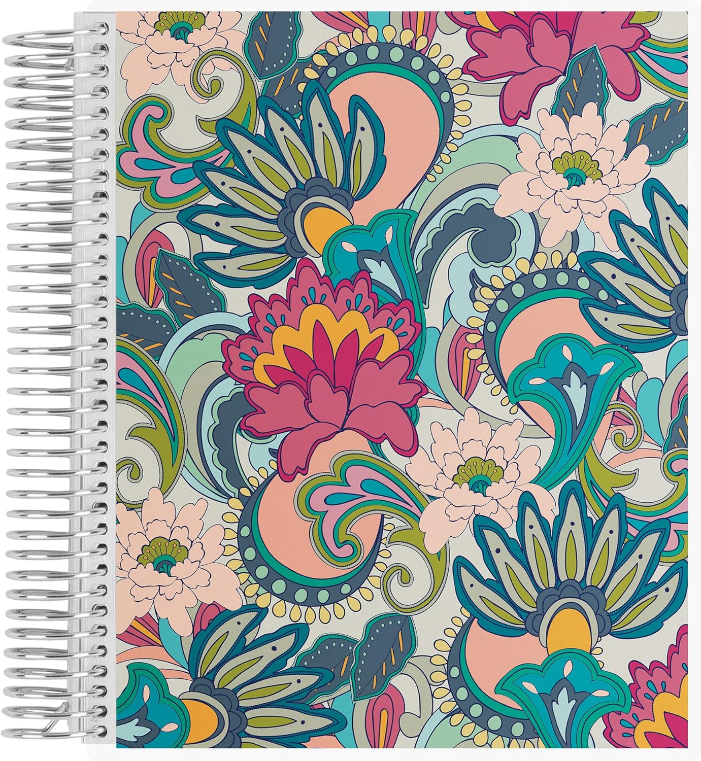 Erin Condren Playful Paisley Spiral Notebook: Organize with Style!