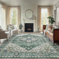 9x12 Area Rug with Non-Slip Backing for Living Room & Bedroom