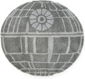Star Wars Death Star Plush Grey Fluffy Accent Rug - 3 x 3 ft