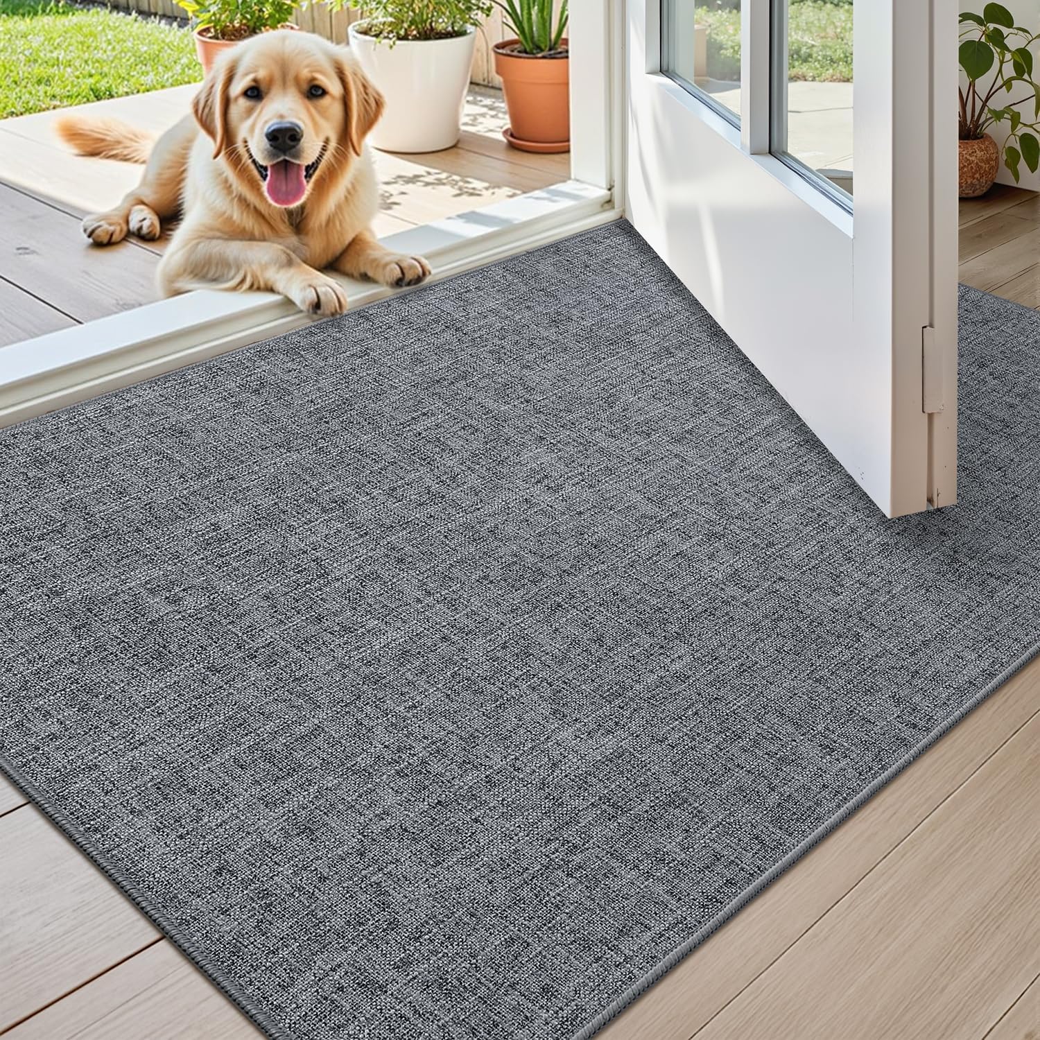 Color&Geometry Ultra Thin Indoor Door Mat for Every Home