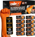 Herkules Grip 8Mil Nitrile Gloves for Maximum Heavy Duty Protection