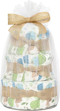 Clean Conscious Diaper Cake Size 1 - Ready-to-Gift Shower Centerpiece
