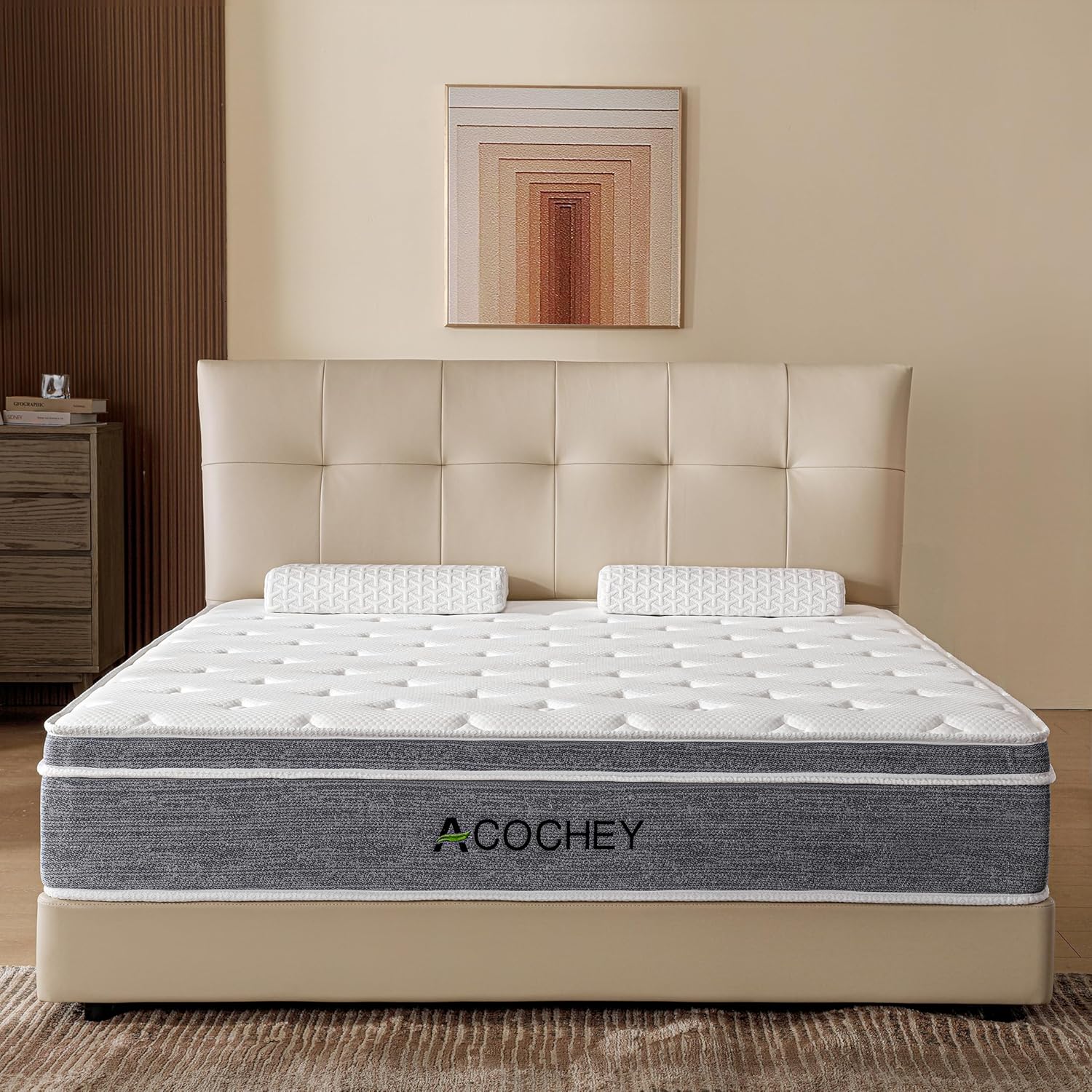 Full Mattress in a Box with Gel Memory Foam for Comfort