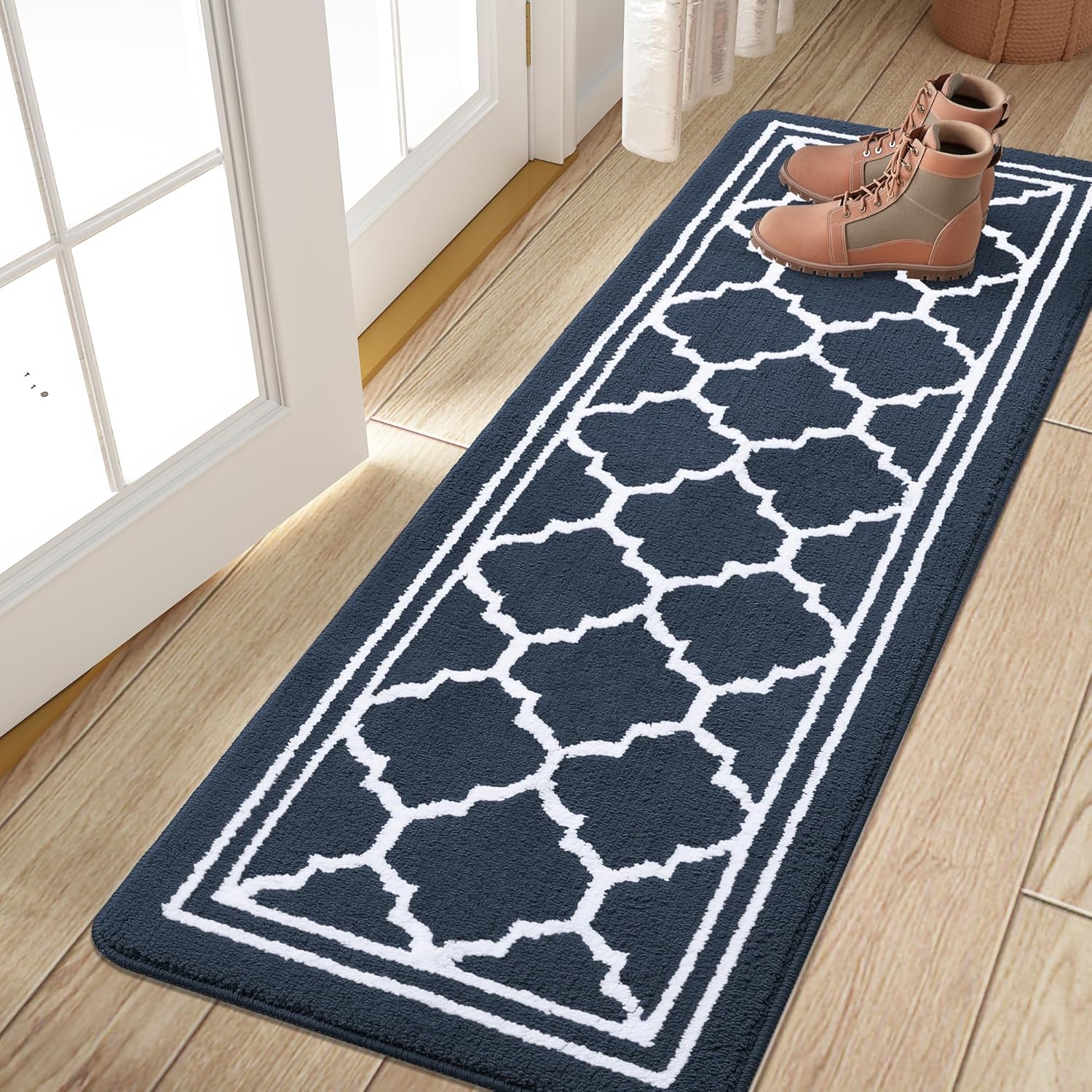 Buganda Long Indoor Door Mat - Dirt-Resistant and Absorbent