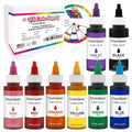 Liquid Candy Food Color 8 Bottle Kit 2 oz - Large Bottles