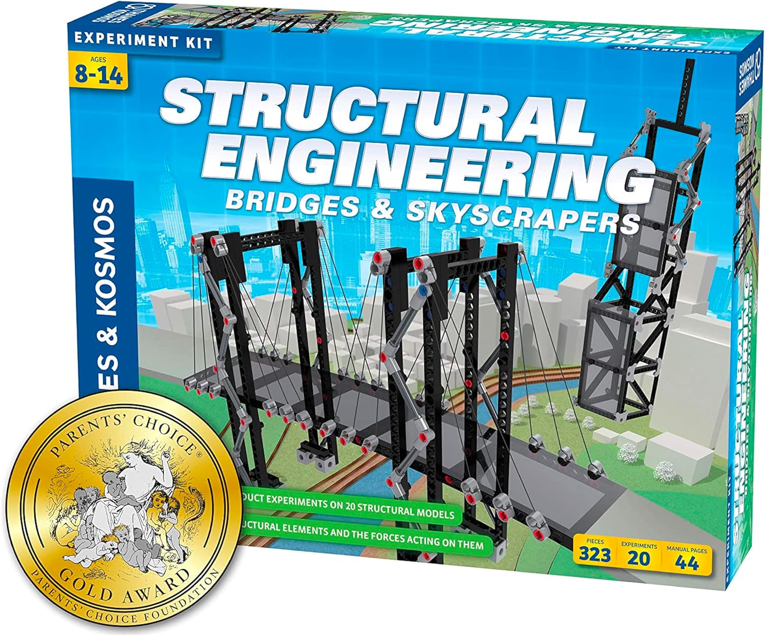 Thames & Kosmos Structural Engineering Kit for Creative Builders