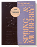 Dark Chocolate Bergamot Bars - Date-Sweetened Healthy Indulgence