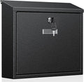 Uniclife Wall Mount Mailbox for Outside - Large Locking Security Box
