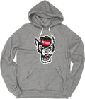 Blue 84 Men's Tri-Blend Hoodie Vintage Icon - NC State Wolfpack