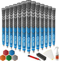 Cross Corded Golf Grips 13 Pack - Low Taper Multi-Compound Grips