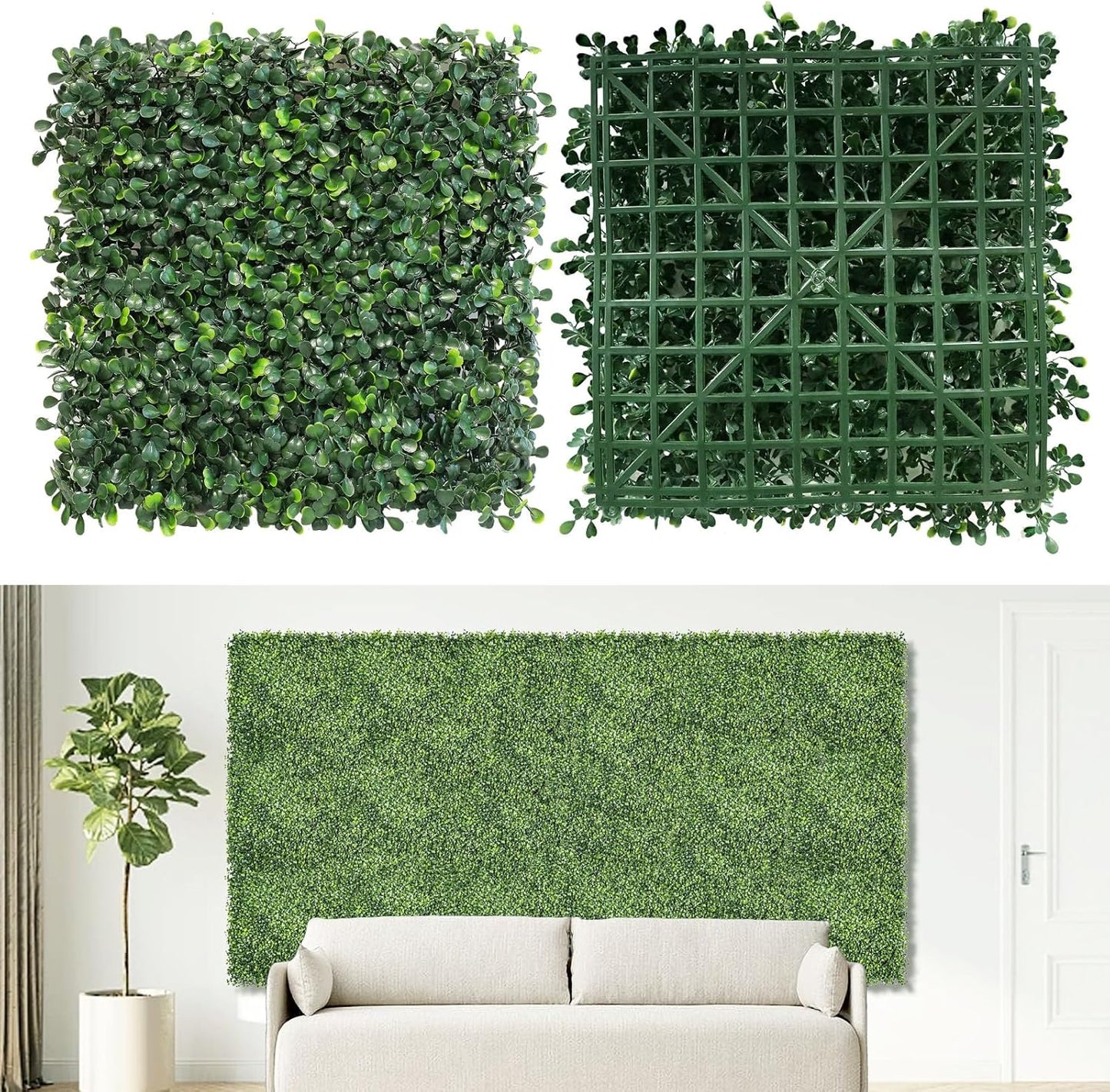 Artificial Boxwood Wall Panels for Stunning Indoor Outdoor Decor