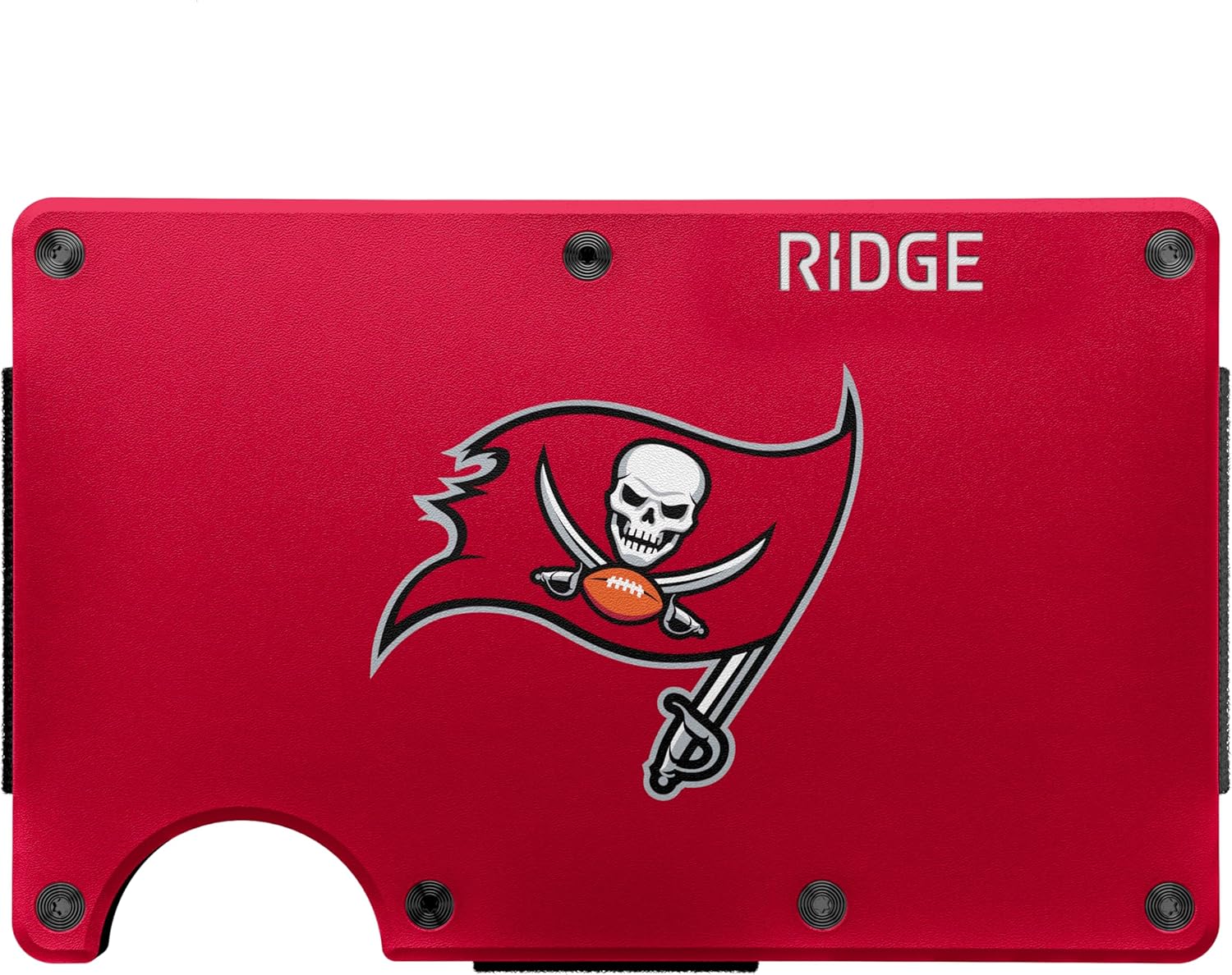 The Ridge NFL Edition Slim Front Pocket Wallet with Cash Strap