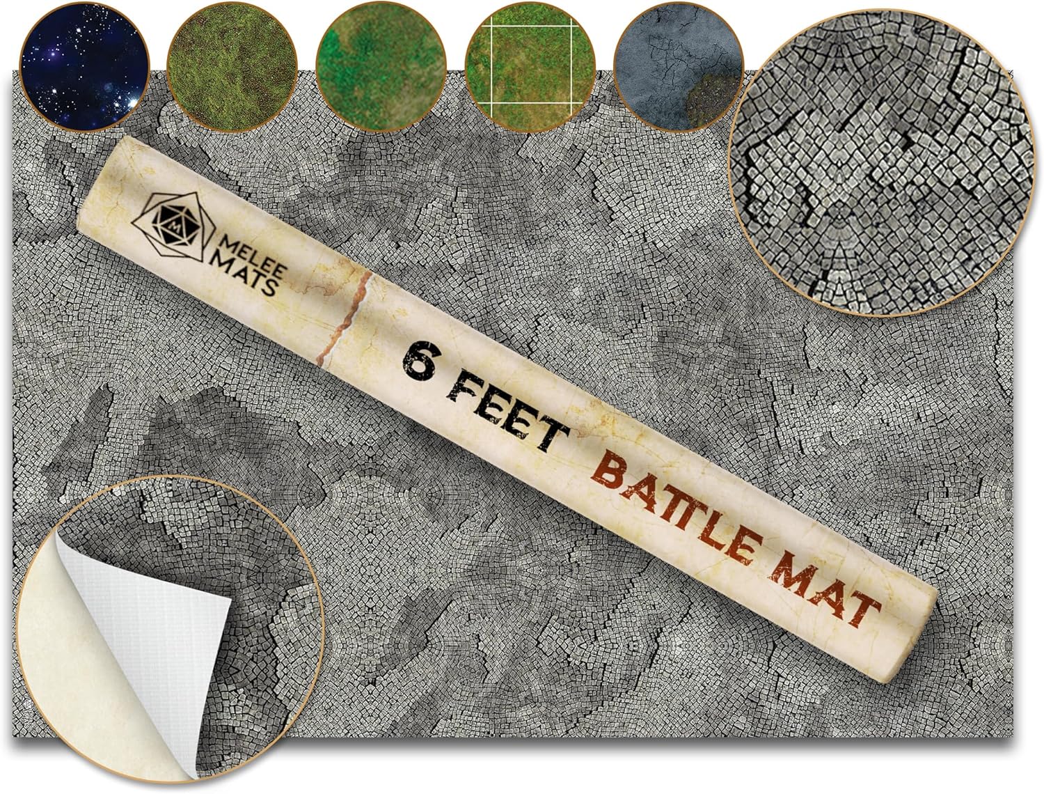 Battle Game Mat for DND - Perfect for Wargaming Adventures
