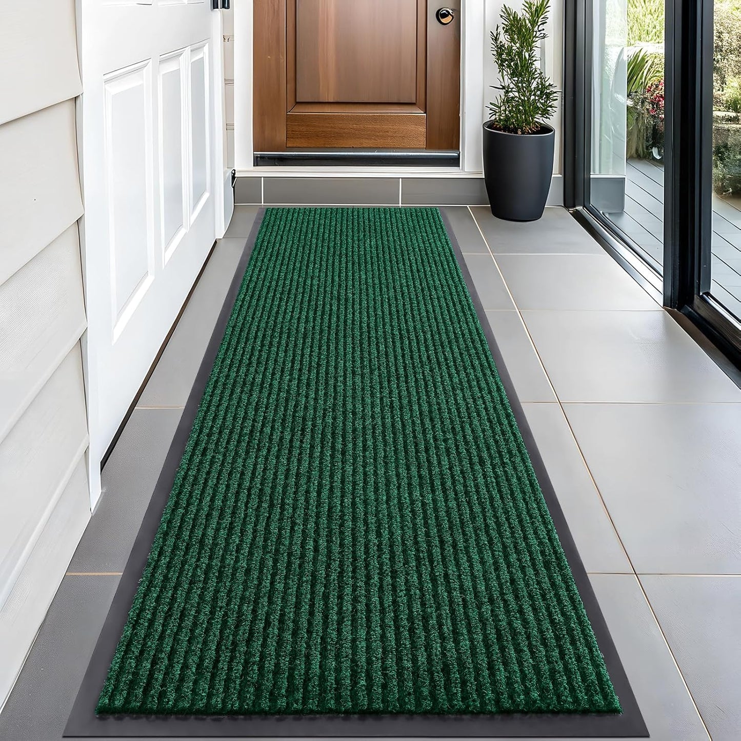 OLANLY Waterproof Heavy Duty Doormat for Indoor Outdoor Use