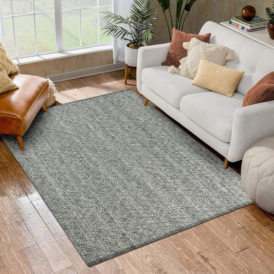LEEVAN Washable Area Rug 4x6 for Living Room and Bedroom