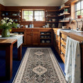 4x10 Washable Runner Rug - Soft Non Slip Hallway Runner