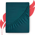 Luxurious 100% Egyptian Cotton King Fitted Sheet for Comfort
