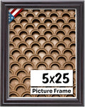 Coffee Brown 5x25 Picture Frame.75 in Wide - Dark Brown Wall Decor