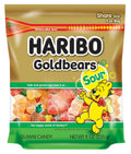 HARIBO Sour Goldbears Gummi Candy, 9 oz. Stand Up Bag (Pack of 6)