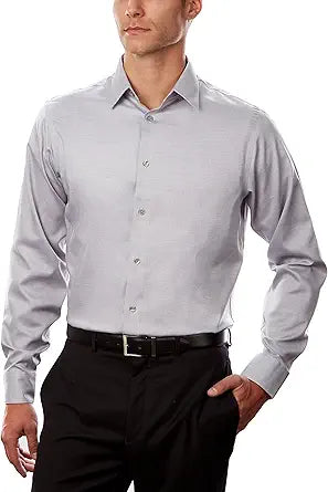 Calvin Klein Men's Dress Shirt Non Iron Stretch Solid Comfort