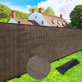 Privacy Screen Fence 4ft x 25ft - Heavy Duty Mocha Shade