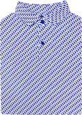 State Print Golf Shirt for Men Regular Fit Polo - Dry Fit Comfort