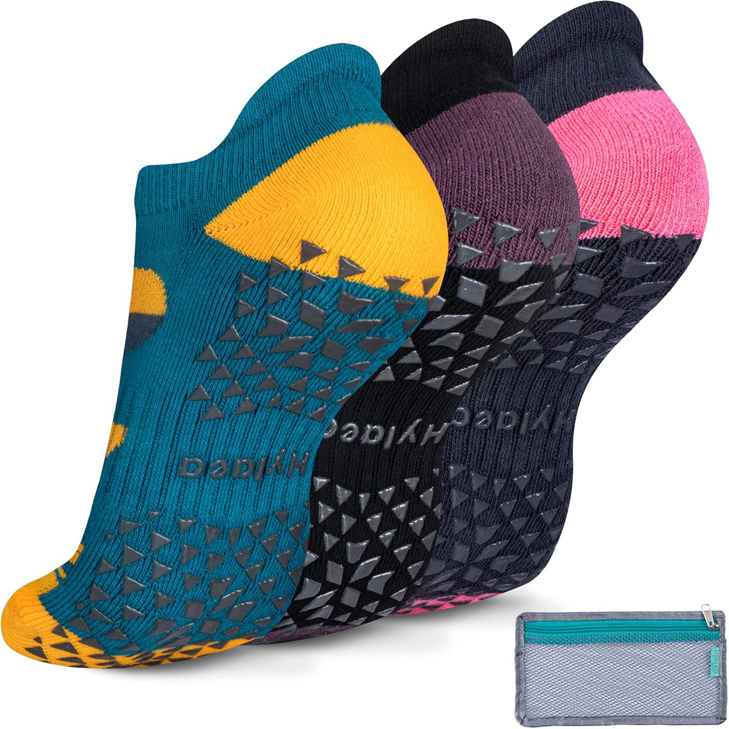 Hylaea Non-Slip Yoga Socks | Gripped, Cushioned, Versatile