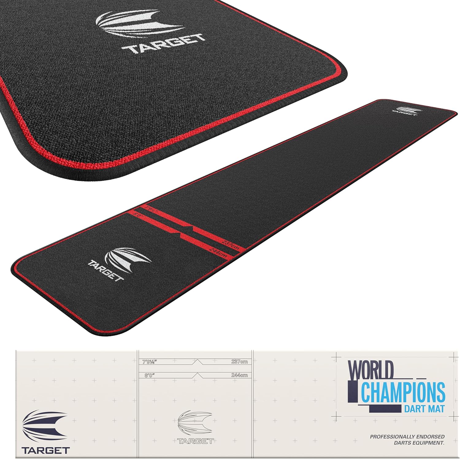 Professional Darts Mat for Ultimate Game Experience and Protection