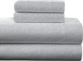 Cal King Heavy Weight Flannel Sheet Set Heather Gray - Cozy Cotton