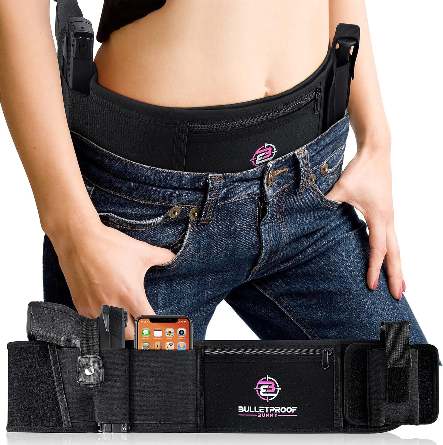 Belly Band Holster for Concealed Carry - Comfortable & Versatile