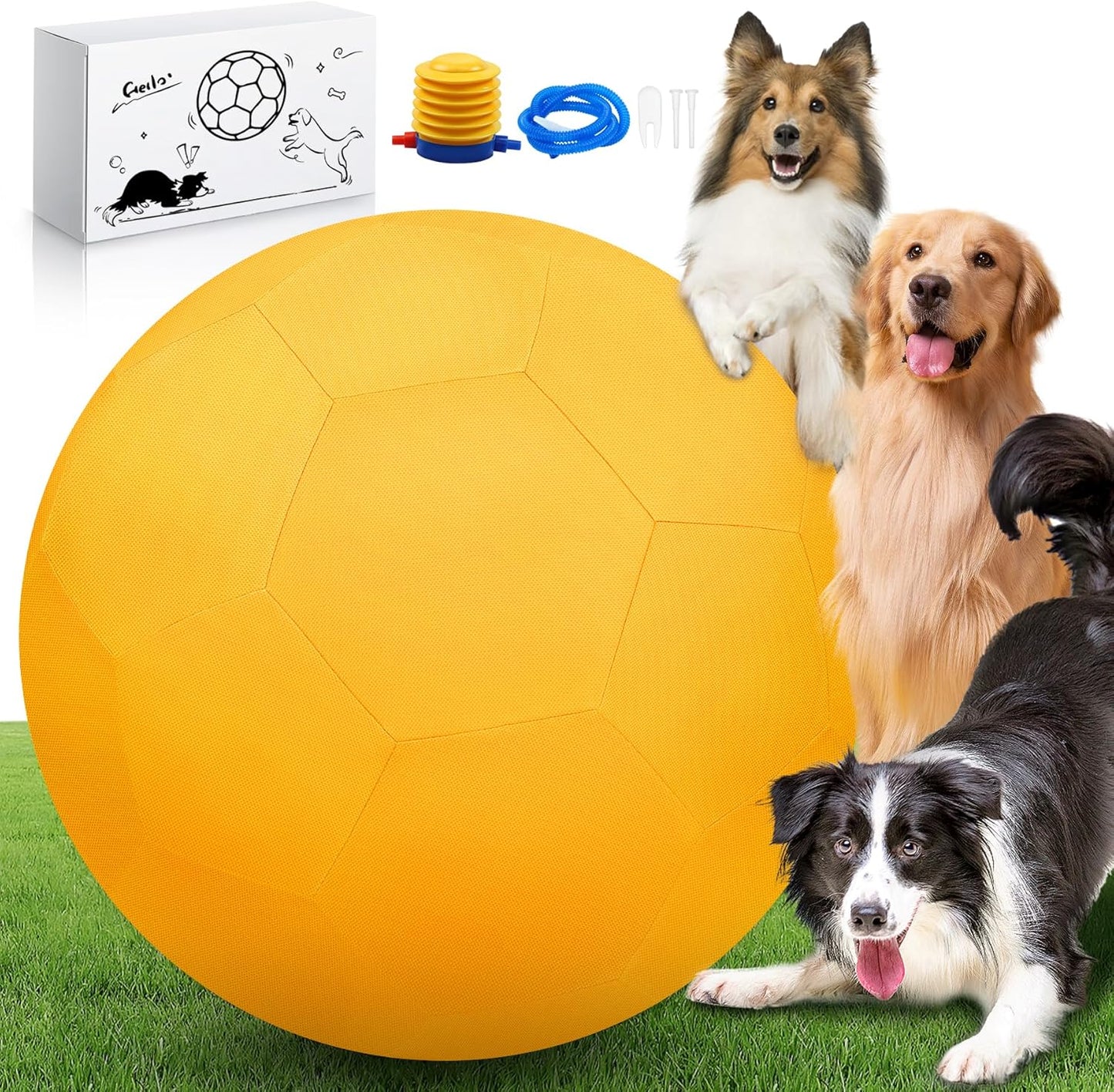 Dual-Layer Herding Ball Set - Durable & Interactive - For Herding Breeds