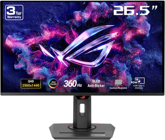 ASUS ROG Strix 27 QD-OLED 360Hz Gaming Monitor